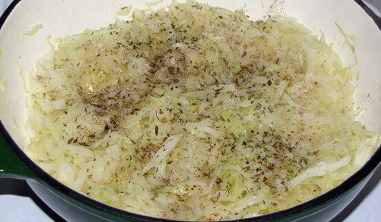 картофельные зразы с капустой из духовки