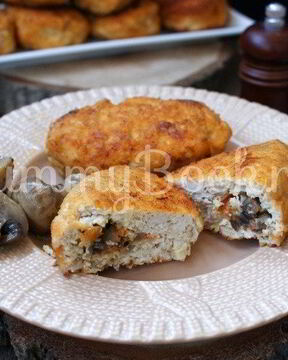 Куриные зразы с грибами