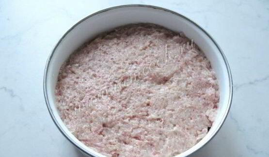 мясные зразы с омлетом