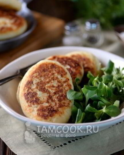 Рецепт постных картофельных зраз с грибами