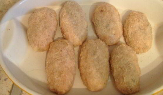 рыбные зразы с креветками