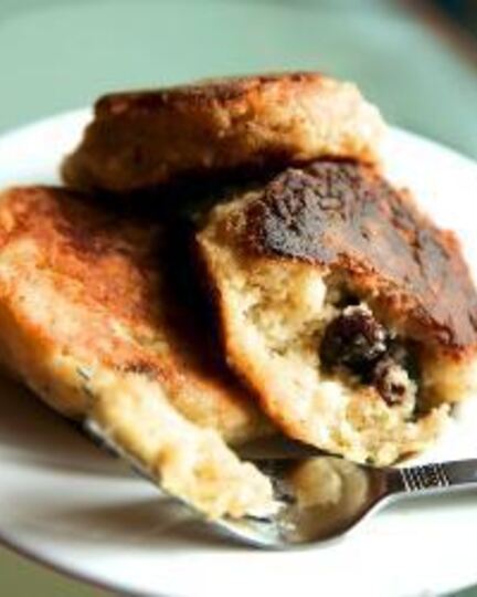 Рецепт творожных зраз с изюмом