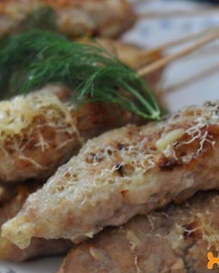 Рецепт зраз из фарша с сыром