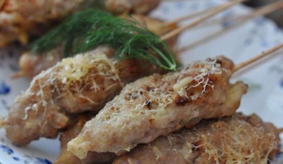 зразы из фарша с сыром