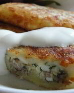 Зразы из картофеля с луком и яйцом