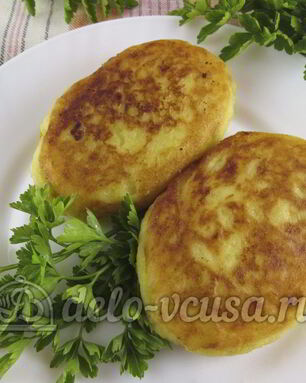 Зразы картофельные с курицей