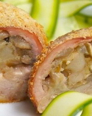 Зразы куриные с моцареллой