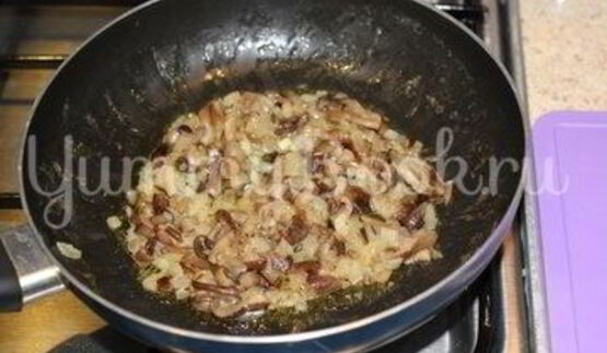 зразы с грибами и яйцом