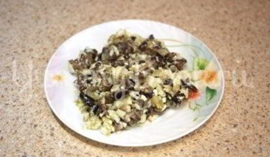 зразы с грибами и яйцом