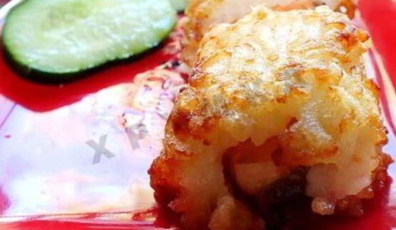 зразы с рыбой в тайском стиле