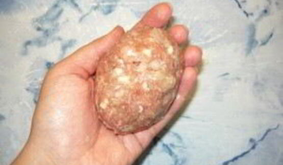 зразы с целым яйцом