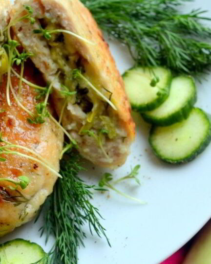 Рецепт зраз с творогом и свежим кабачком