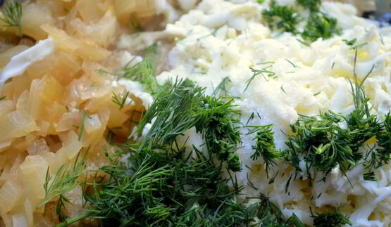 зразы с яйцом и зеленью