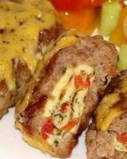 Рецепт зраз в сырно-чесночном соусе