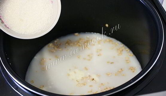 геркулесовая каша в мультиварке