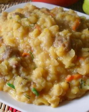 Гороховая каша в мультиварке без замачивания