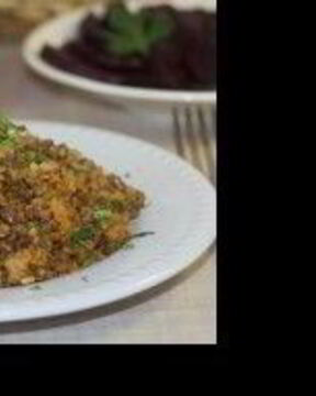 Гречка по купечески с фаршем