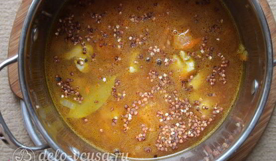 гречка по-купечески с курицей