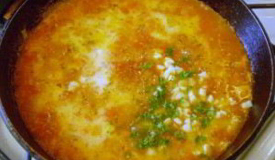 гречка под соусом