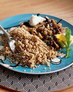 Гречка с баклажанами