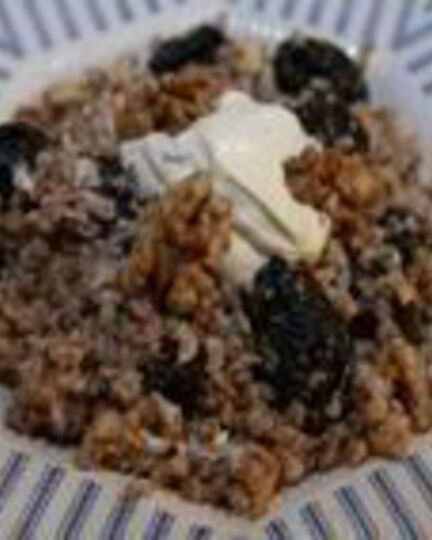 Рецепт гречки с черносливом и грецкими орехами