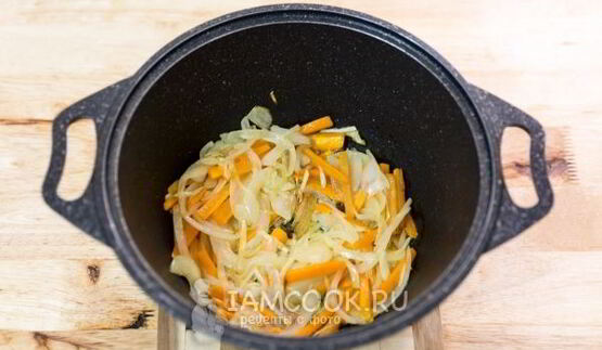 гречка с фаршем и грибами