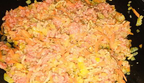 гречка с фаршем