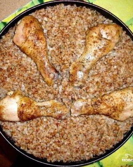 Рецепт гречки с голенью в мультиварке