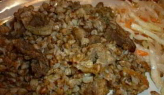 гречка с говядиной в мультиварке