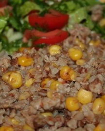 Рецепт гречки с кукурузой