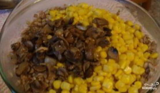 гречка с кукурузой