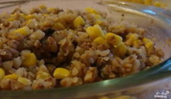 гречка с кукурузой