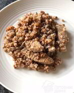 Гречка с мясом по-купечески