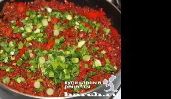 гречка с овощами красная горка