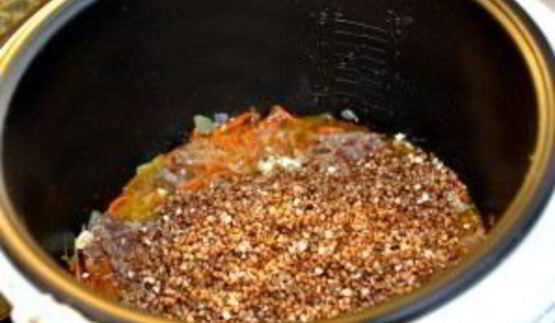 гречка с тушенкой в мультиварке