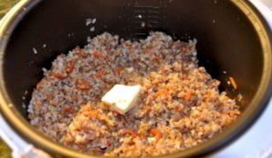 гречка с тушенкой в мультиварке