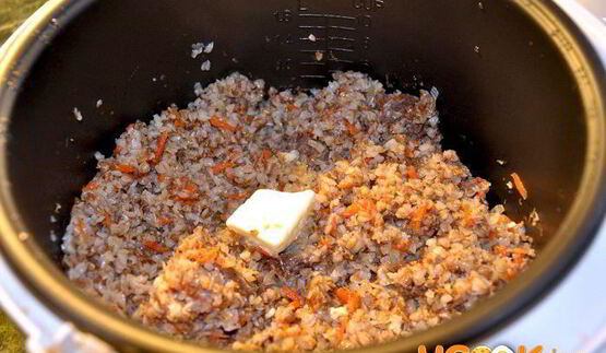 гречка с тушенкой