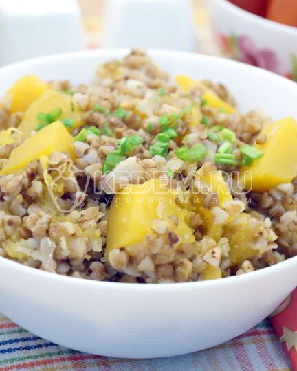 Рецепт гречки с тыквой