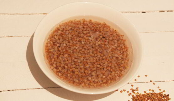 гречневая каша с гранатом