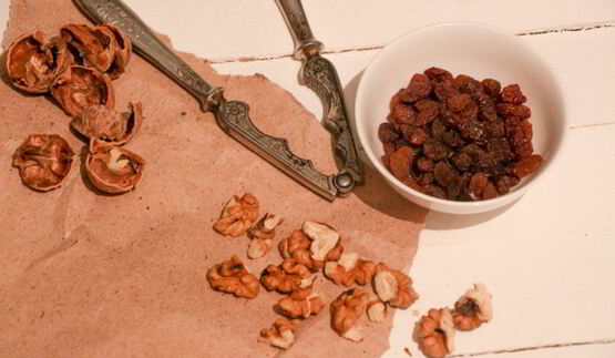 гречневая каша с гранатом