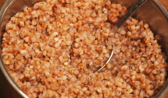 гречневая каша с гранатом