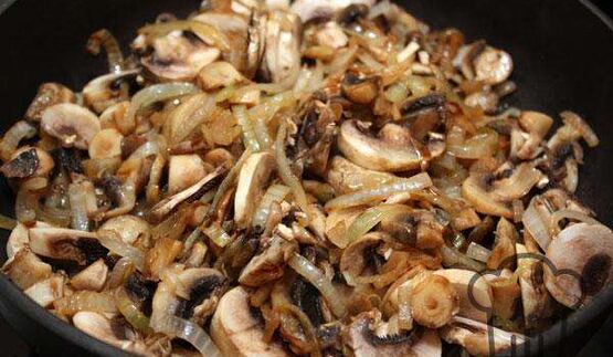 гречневая каша с грибами