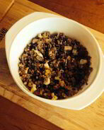 Гречневая каша с яйцами и грибами