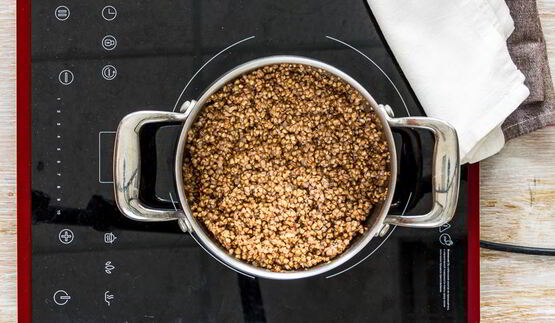 гречневая сладкая каша с бананами