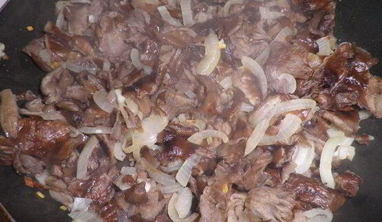 каша гречневая, запеченная с грибами