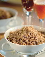 Рассыпчатая гречка с яблочно-морковным шотом