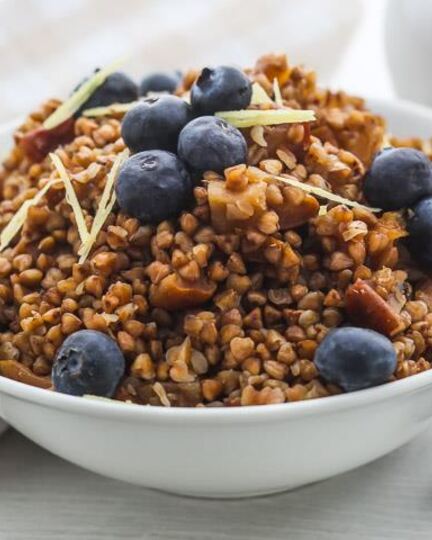 Рецепт скандинавской гречневой каши с имбирем