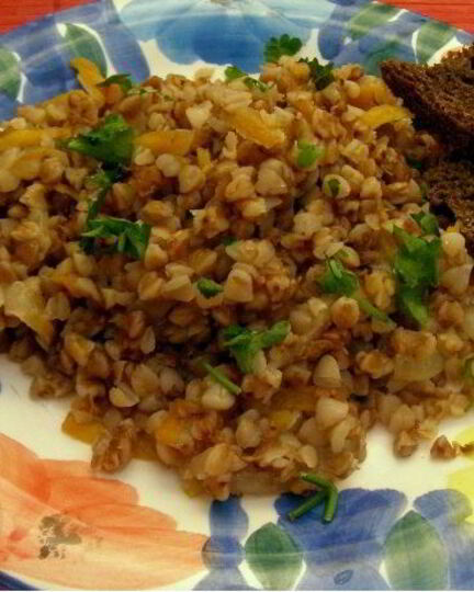 Рецепт тушеной гречки