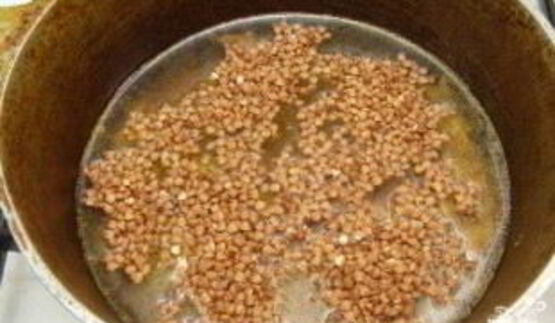 тушеная гречка