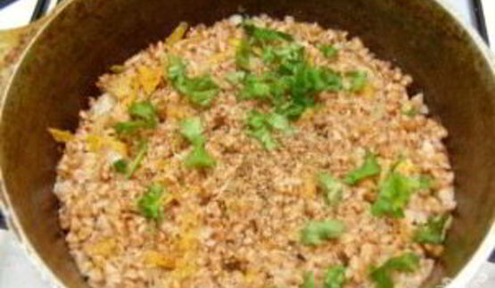 тушеная гречка